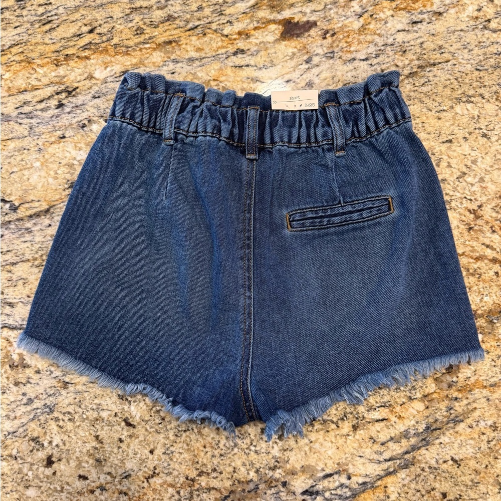 Banjara Juniors Blue Jean Shorts Size 3/25 Hippie Boho Festival Western - Picture 2 of 12